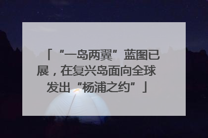 “一岛两翼”蓝图已展，在复兴岛面向全球发出“杨浦之约”