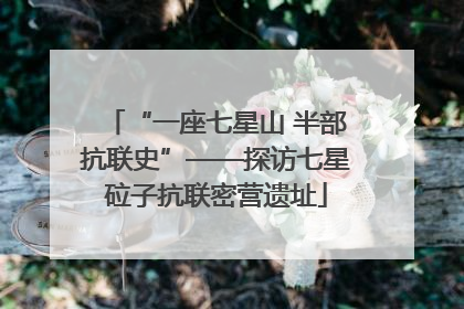 “一座七星山 半部抗联史”——探访七星砬子抗联密营遗址