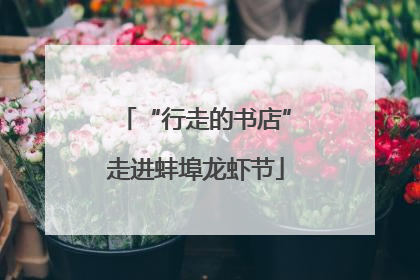 “行走的书店”走进蚌埠龙虾节