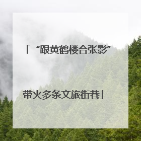 “跟黄鹤楼合张影”带火多条文旅街巷