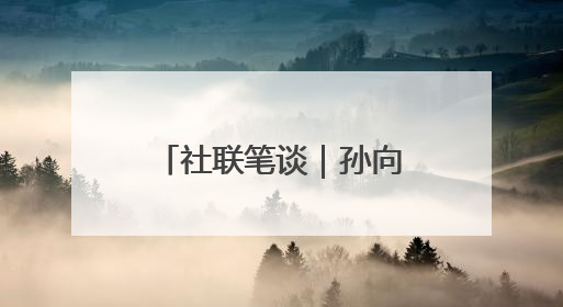 社联笔谈｜孙向晨：在全球时代重构知识体系