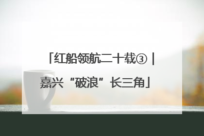红船领航二十载③｜嘉兴“破浪”长三角