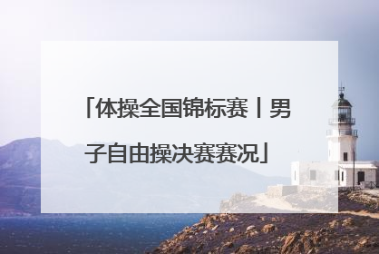 体操全国锦标赛丨男子自由操决赛赛况