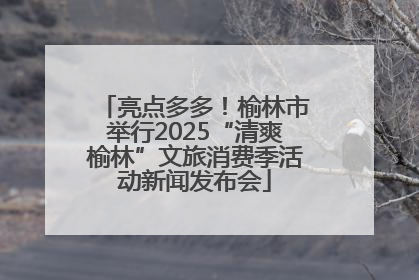 亮点多多！榆林市举行2025“清爽榆林”文旅消费季活动新闻发布会