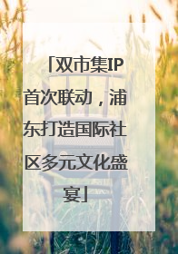 双市集IP首次联动，浦东打造国际社区多元文化盛宴