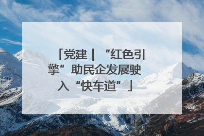 党建｜“红色引擎”助民企发展驶入“快车道”