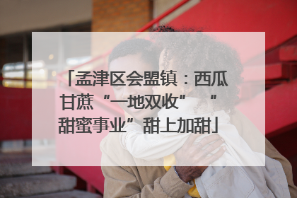 孟津区会盟镇：西瓜甘蔗“一地双收” “甜蜜事业”甜上加甜
