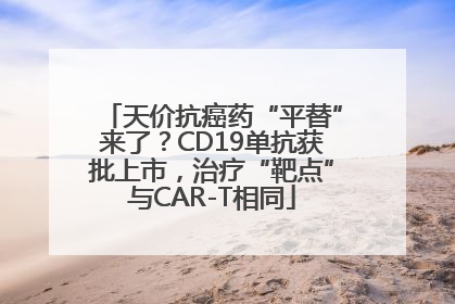 天价抗癌药“平替”来了？CD19单抗获批上市，治疗“靶点”与CAR-T相同
