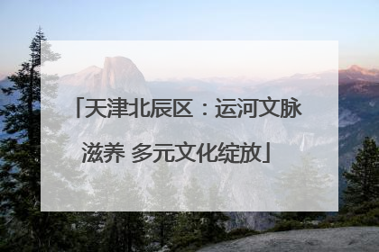 天津北辰区：运河文脉滋养 多元文化绽放