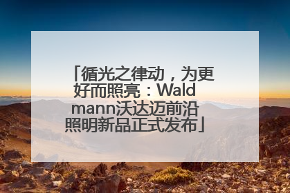 循光之律动，为更好而照亮：Waldmann沃达迈前沿照明新品正式发布