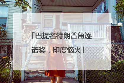 巴提名特朗普角逐诺奖，印度恼火