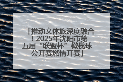 推动文体旅深度融合！2025年沈阳市第五届“联盟杯”橄榄球公开赛燃情开赛