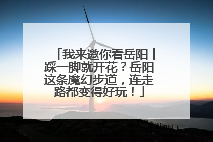 我来邀你看岳阳丨踩一脚就开花？岳阳这条魔幻步道，连走路都变得好玩！