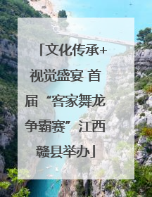 文化传承+视觉盛宴 首届“客家舞龙争霸赛”江西赣县举办