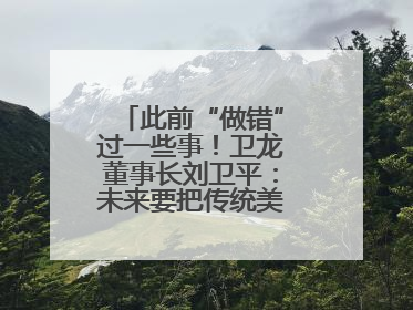 此前“做错”过一些事！卫龙董事长刘卫平：未来要把传统美食亲民娱乐化