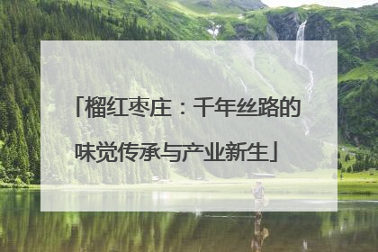 榴红枣庄：千年丝路的味觉传承与产业新生