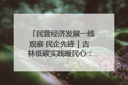 民营经济发展一线观察·民企先锋｜吉林低碳实践暖民心：太阳能供暖技术为北方清洁取暖破局