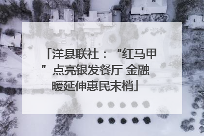 洋县联社：“红马甲”点亮银发餐厅 金融暖延伸惠民末梢