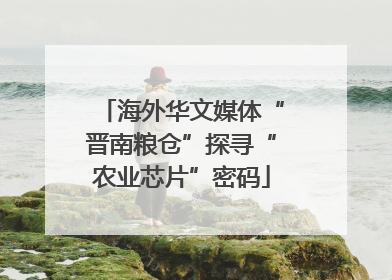 海外华文媒体“晋南粮仓”探寻“农业芯片”密码
