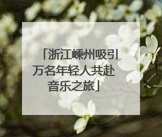 浙江嵊州吸引万名年轻人共赴音乐之旅