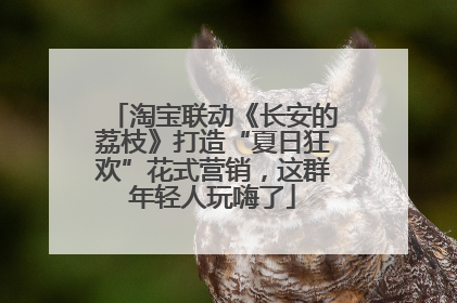 淘宝联动《长安的荔枝》打造“夏日狂欢”花式营销，这群年轻人玩嗨了