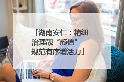 湖南安仁：精细治理靓“颜值” 规范有序增活力