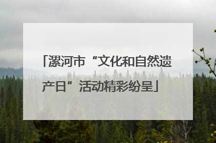漯河市“文化和自然遗产日”活动精彩纷呈