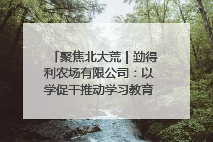 聚焦北大荒｜勤得利农场有限公司：以学促干推动学习教育“升温提速”