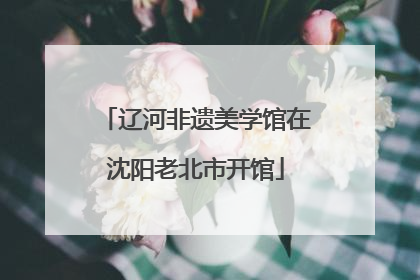 辽河非遗美学馆在沈阳老北市开馆