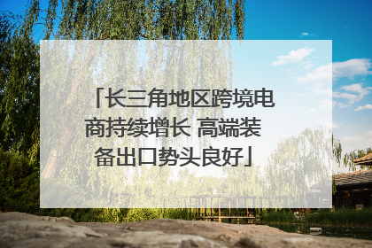 长三角地区跨境电商持续增长 高端装备出口势头良好