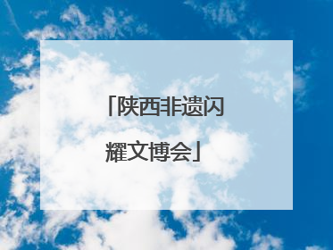 陕西非遗闪耀文博会