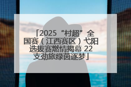 2025“村超”全国赛（江西赛区）弋阳选拔赛燃情揭幕 22支劲旅绿茵逐梦